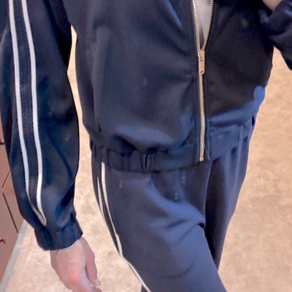 ElieTahari‎ Track Suit black & White Striped - Picture 4 of 8
